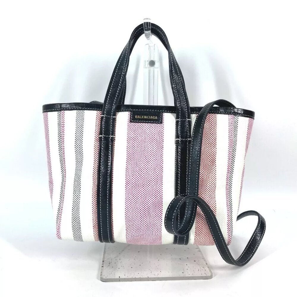 Balenciaga 671404 Barbes Small 2way Shoulder Bag Crossbody Tote Bag Hand Bag